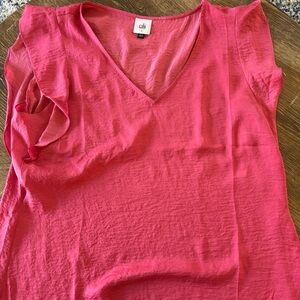 NWOT Cabi Butterfly Sleeve Blouse